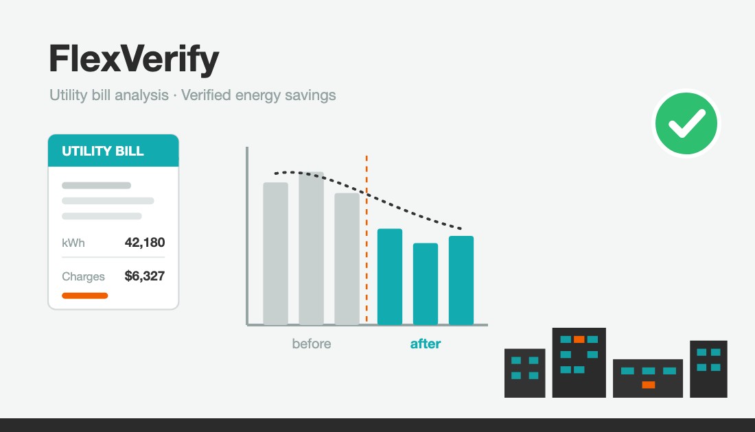 FlexVerify: utility bill analysis and verified energy savings